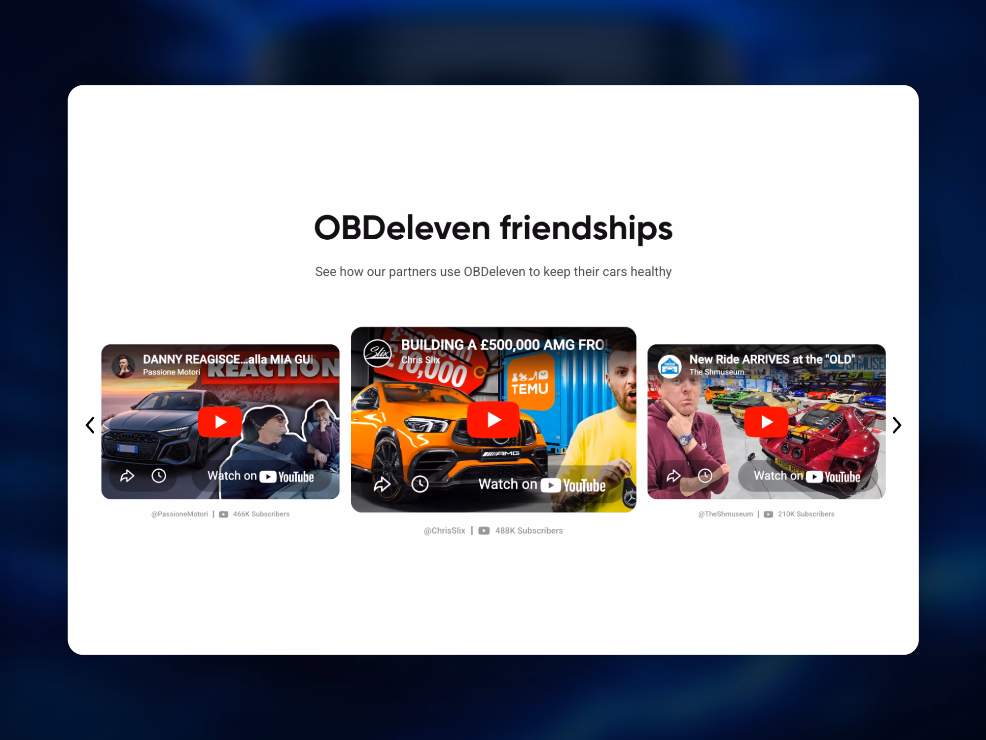 OBDeleven project screenshot 3