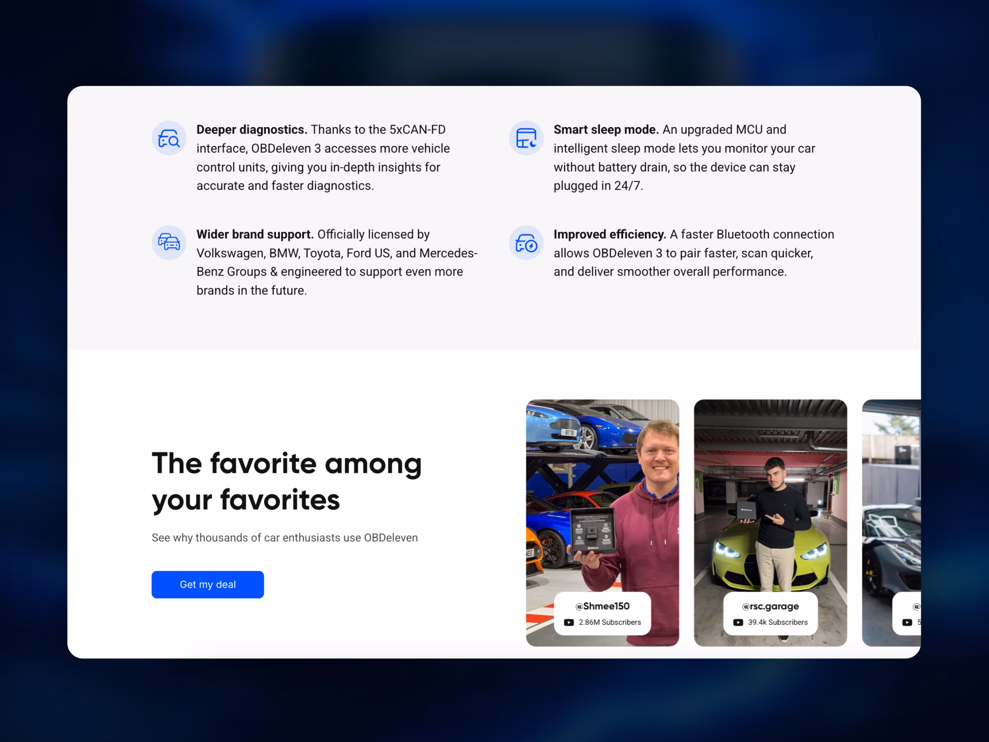OBDeleven project screenshot 8